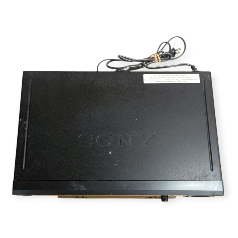 Sony SLV-N71 VCR Video Cassette Recorder Hi-Fi Stereo 4-Head Black